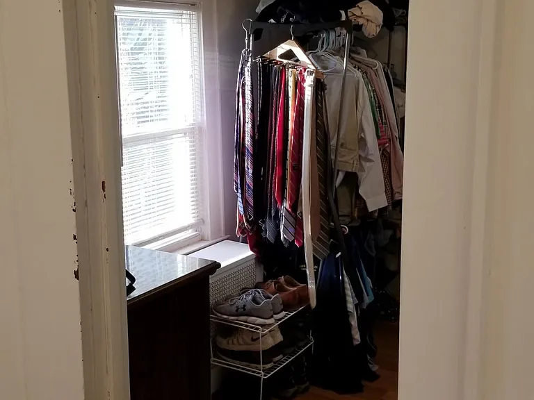 View from Main Bedroom to Walk-in closet