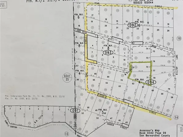 0 Peak Cir #71, Cedarpines Park, CA 92322