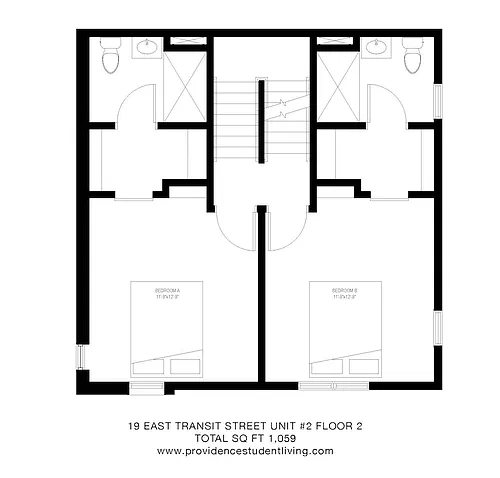 Floor plan 19 East Transit Street