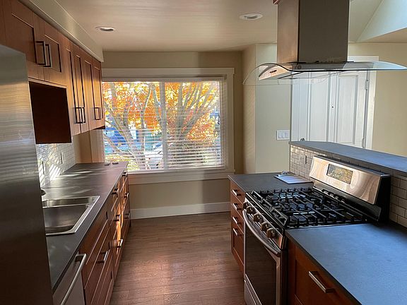 Wonderful kitchen window facing south
