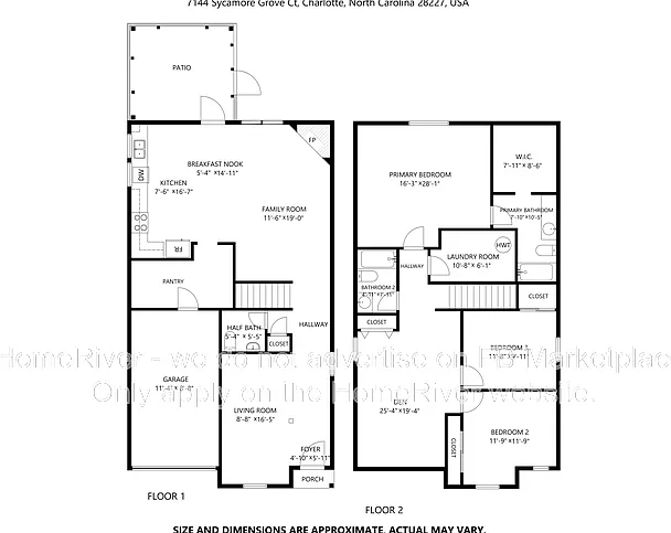 3 bed, 3.0 bath, 2176 sqft, $1,995 — Photo 2