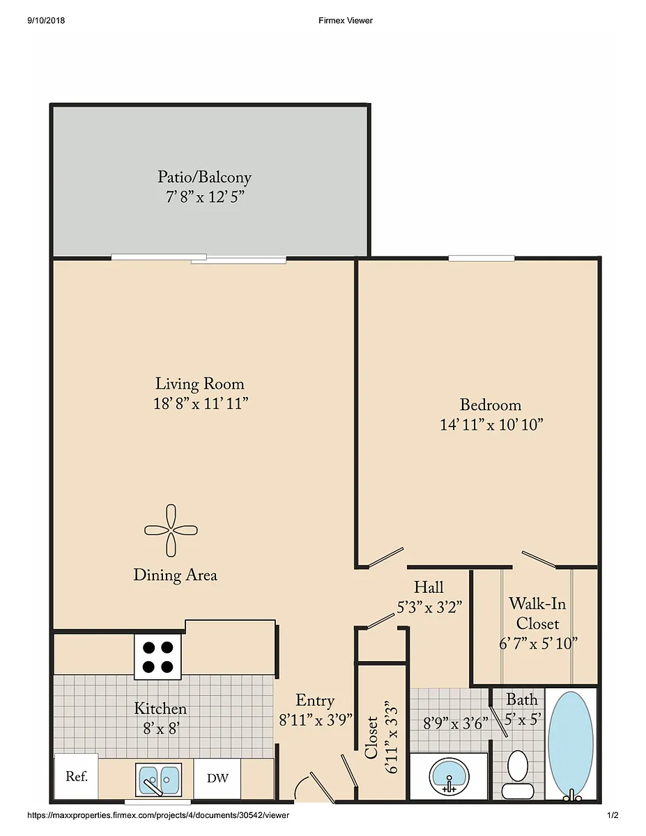 Floor plan GA1