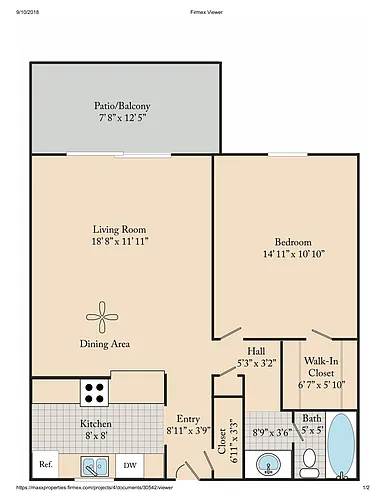 Floor plan A1