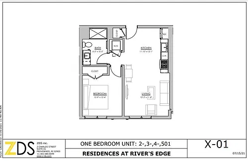 Floor plan 201, 301, 401 and 501