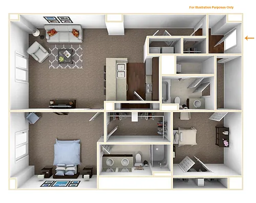 Floor plan Gainsborough 22