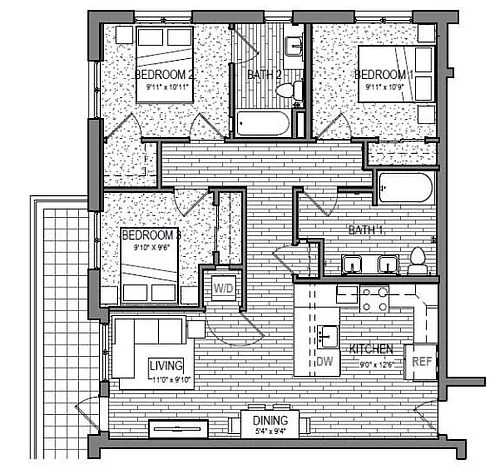 Floor plan C4