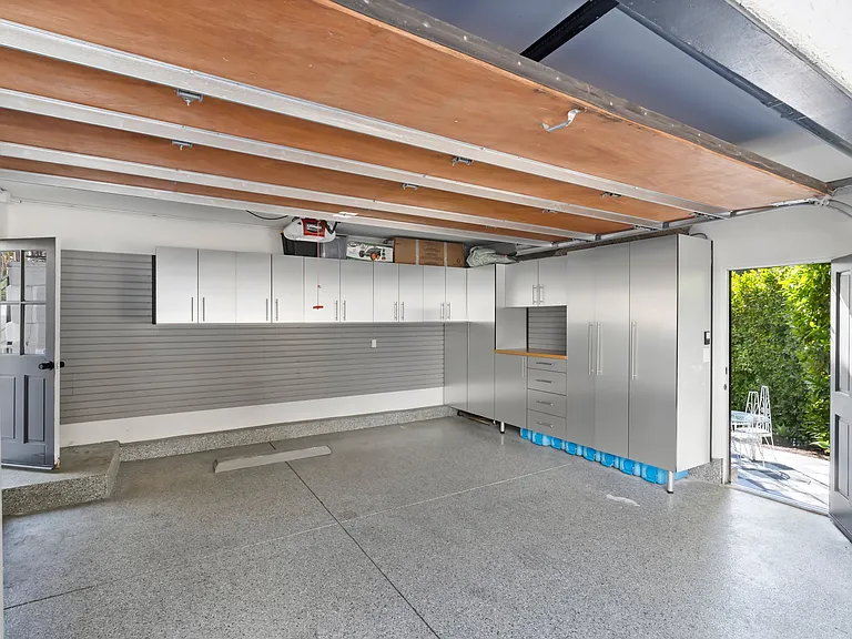 Private, secure parking with ample storage for added convenience.
