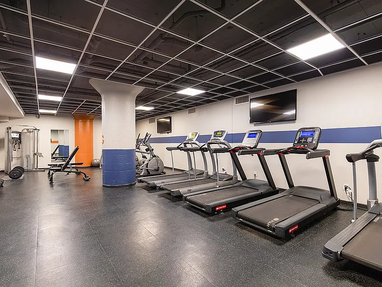 Sleek Fitness Facility