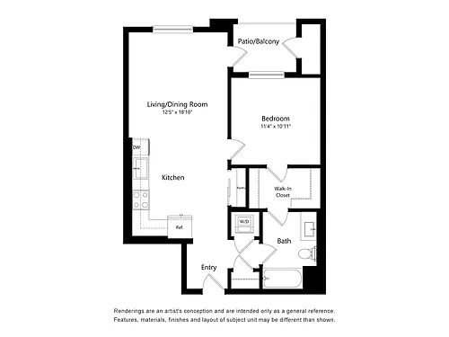 Floor plan A11