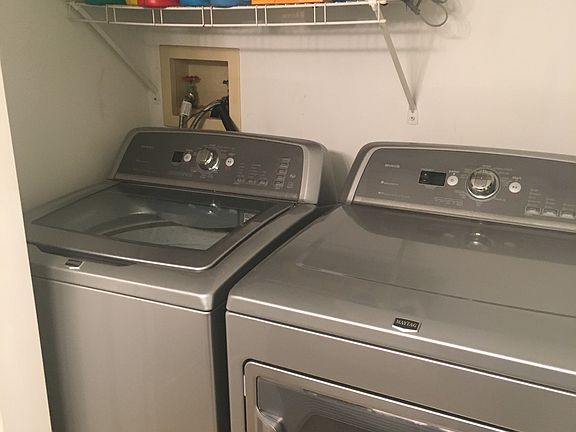 New washer and dryer 