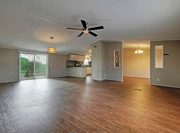 View from living area - Formal dining on right