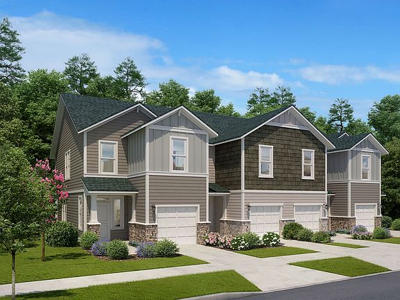 Lush landscaping, a community garden, and access to Greenway Trail recreational paths await at Amavi Brier Creek.