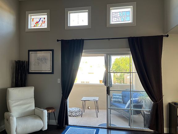 Stained glass and crystals make for interesting light reflection.