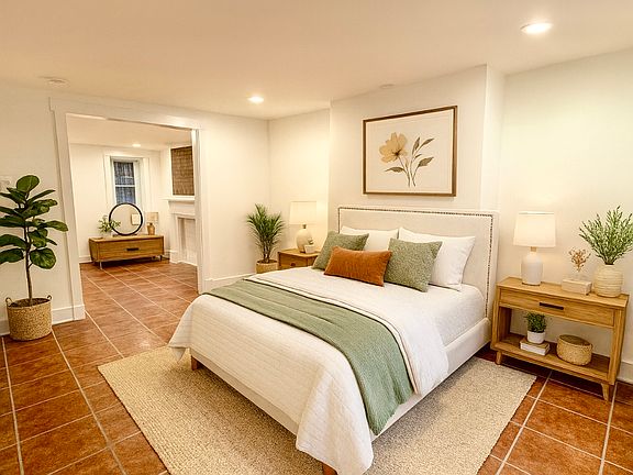 Staged photo fo bedroom/possible layout