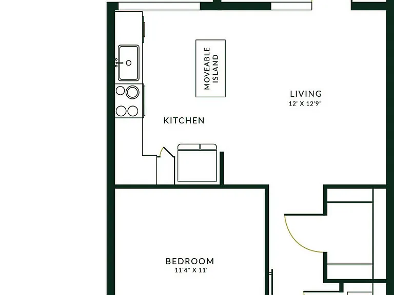 S1G floor plan The Hartley at Blue Hill