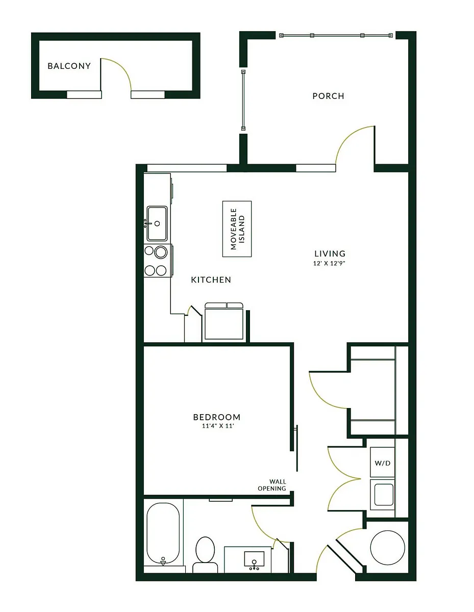 Floor plan S1G