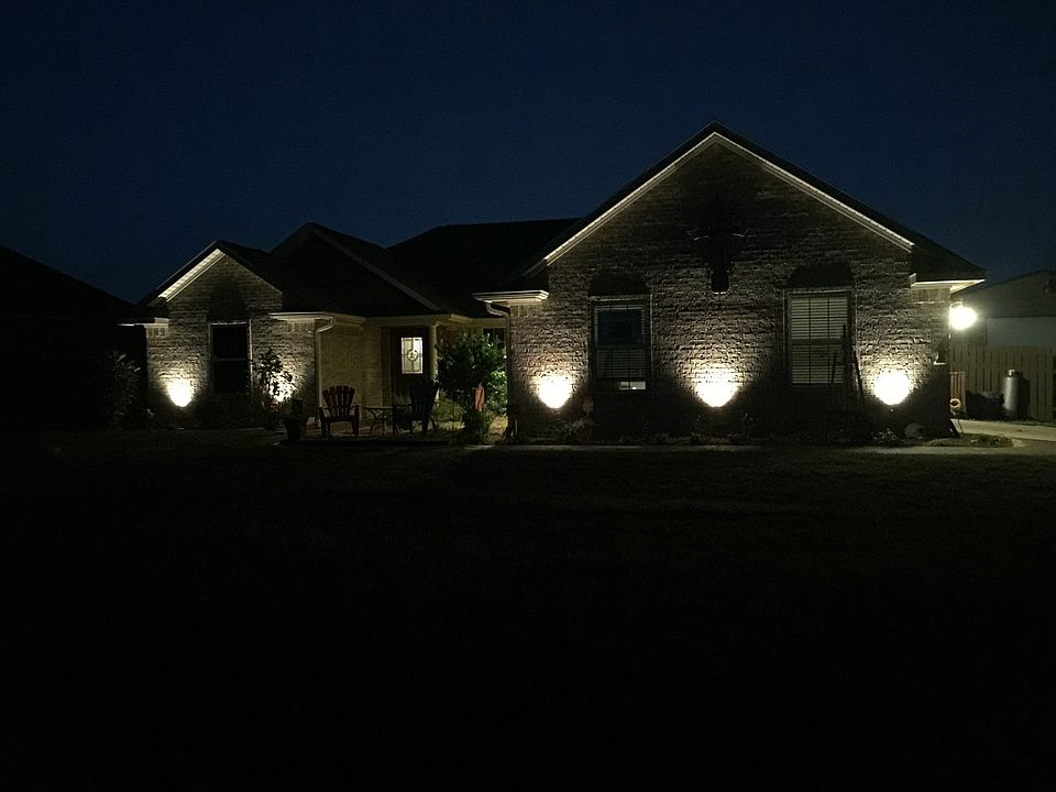 At night 