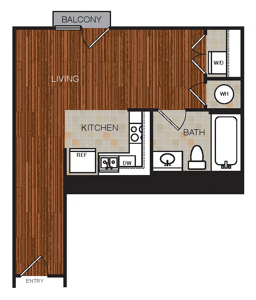 Floor plan Studio 2