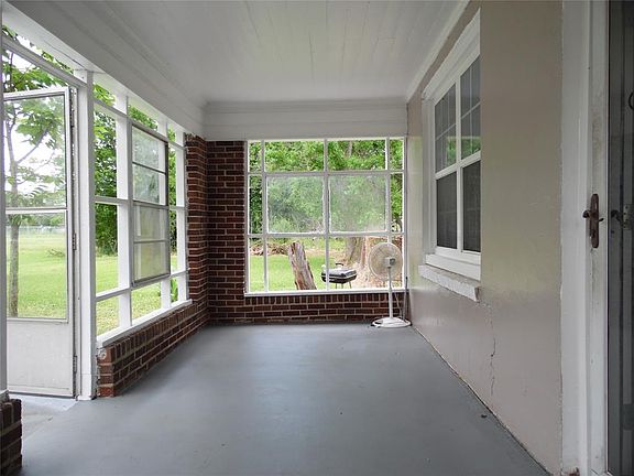 Here is a nice snapshot of the front porch / patio of the home.
