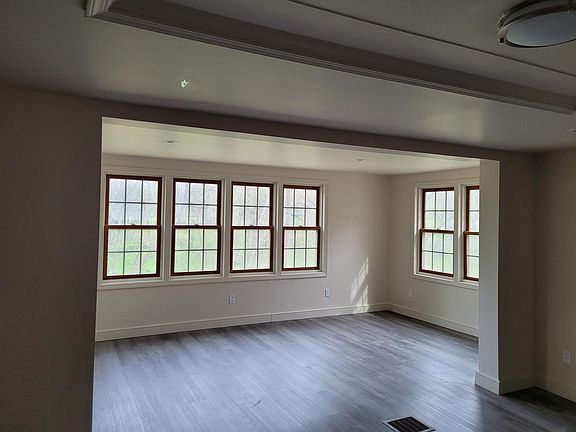 Great view, watch wildlife, overlooks a creek.