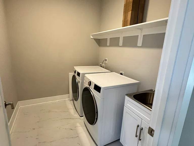Upstairs laundry