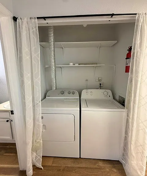 Washer and Dryer on main floor