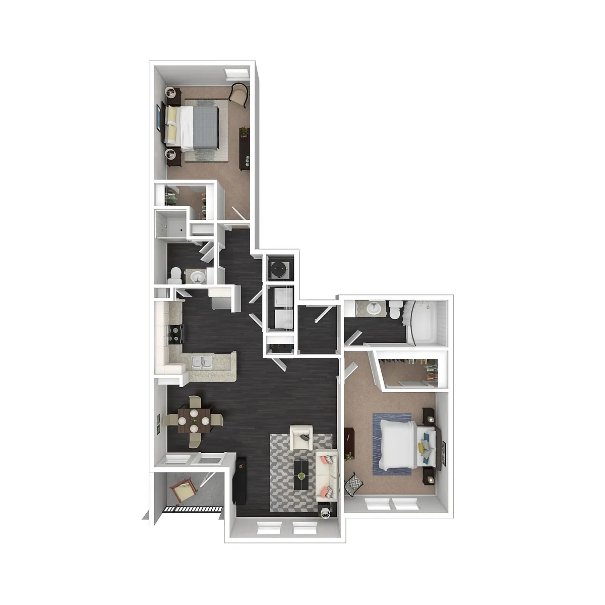 Floor plan Overton