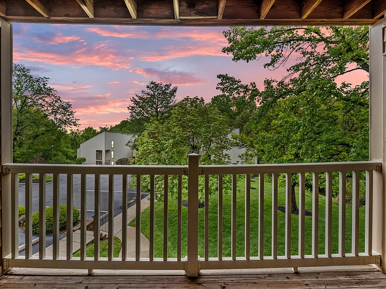Balcony in a Pebble Point Apartment