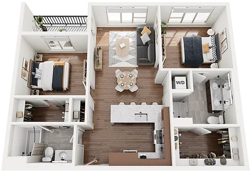 Floor plan B6
