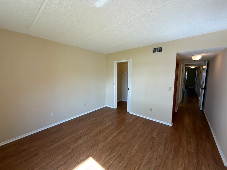 Master bedroom, with a walk-in closet