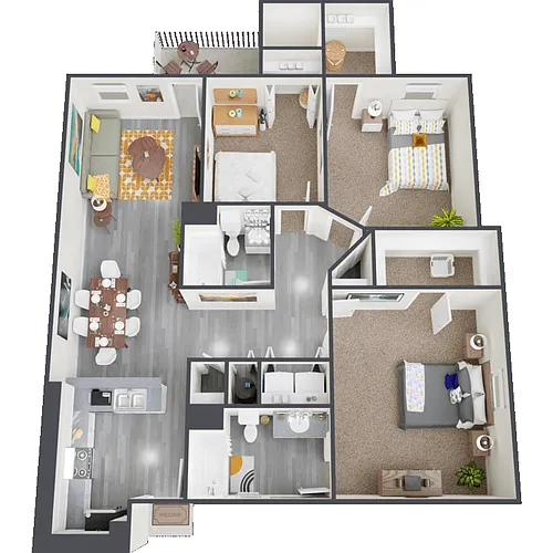 Floor plan C1