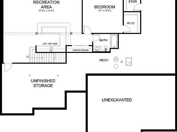 Optional Finished Lower Level