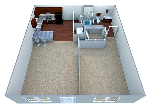 Floor plan Custom Deluxe III
