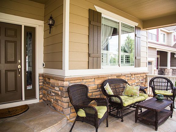 Front porch upgraded in flagstone