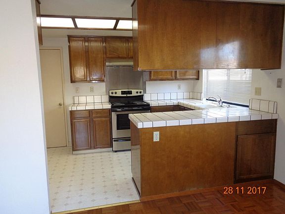 kitchen view from eating area