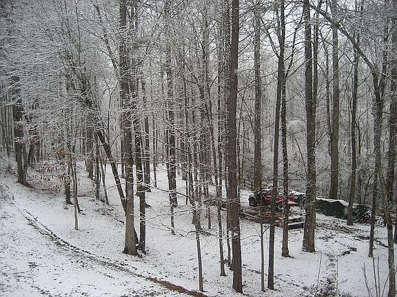 a very rare snowfall