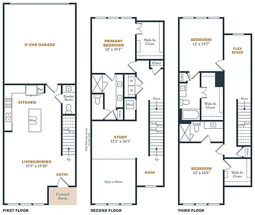 Floor plan TH 10