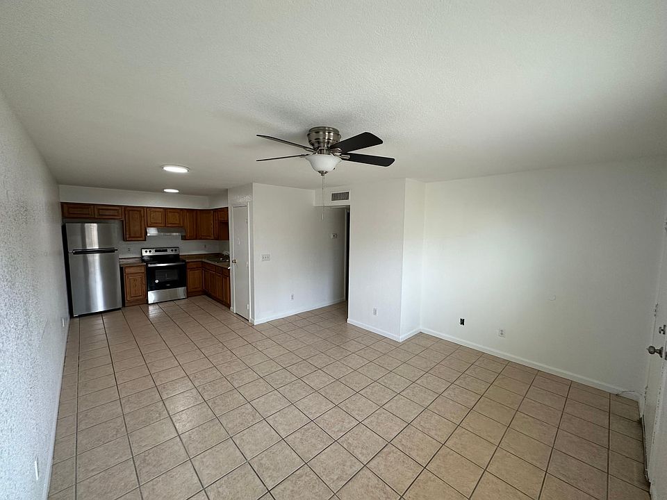 Living room and kitchen