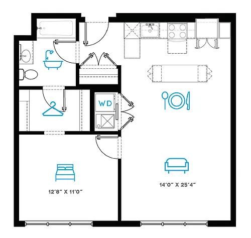 Floor plan 1G