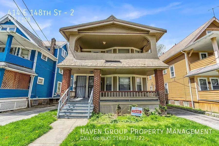 414 E 148th St | Unit 2, Cleveland, Ohio 44110 - Spacious 2-bed 1-bath multi-family home! — Photo 1