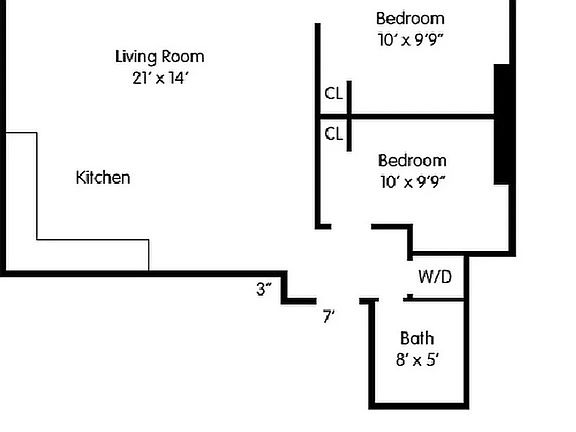2nd image of 971 Columbus Ave APT 10