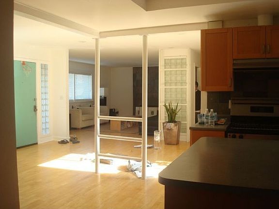 View from kitchen