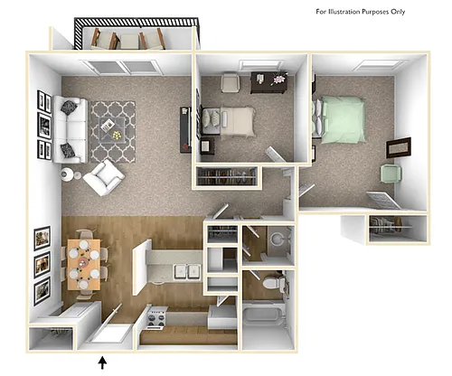 Floor plan Magnolia