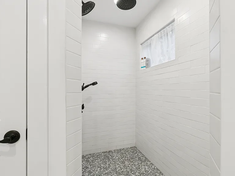 Master ensuite bathroom, soaking tub, toilet closet, double vanity, spacious shower