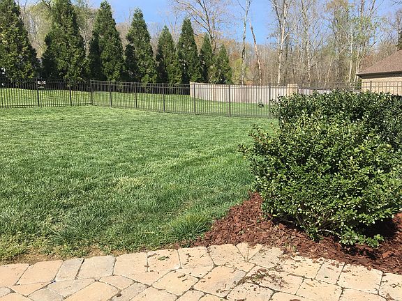 Large fenced back yard