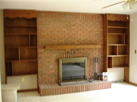 Family Room fireplace