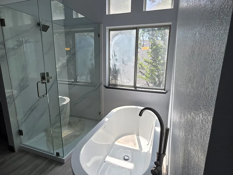 Newly remodeled Master Bathroom