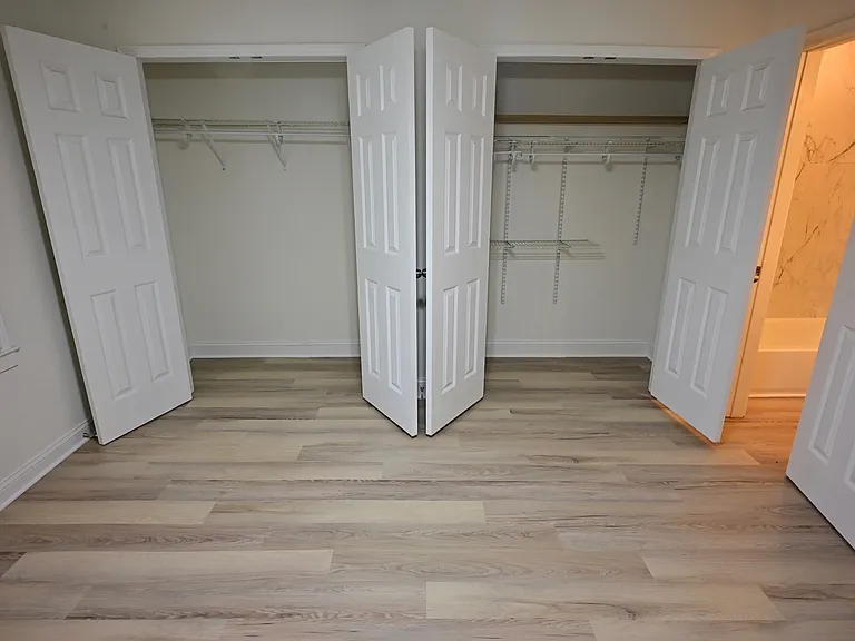 HIS AND HER CLOSETS