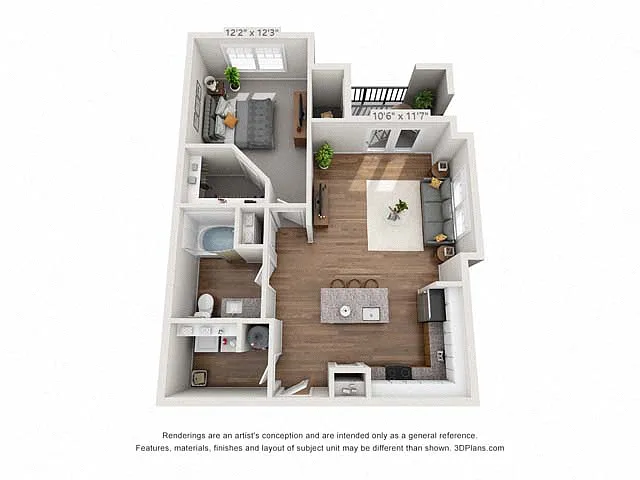 Floor plan Pritchard