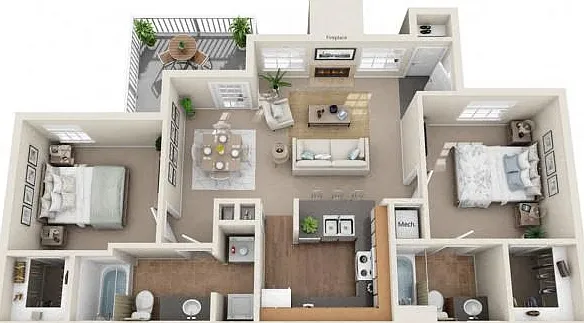 Villas at Countryside Apartment Homes — Photo 22